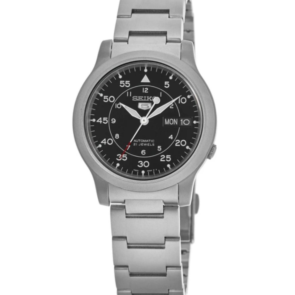 Seiko 5 Steel Men's Watch! w/ box - Picture 1 of 4